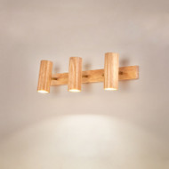  BRYNA Rubberwood Wall Light for Living Room & Bedroom - Japanese Style