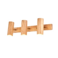  BRYNA Rubberwood Wall Light for Living Room & Bedroom - Japanese Style
