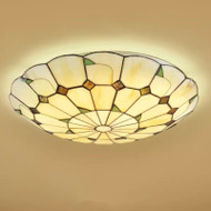 AUSTIN Dimmable Glass Ceiling Light for Living Room, Bedroom - Retro Style