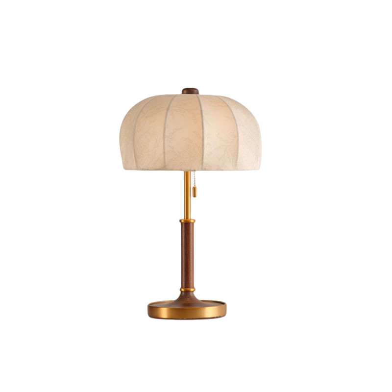 ASA Wooden Table Lamp for Bedroom Vintage Style