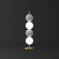 ESTHER Brass Table Lamp for Living Room, Bedroom & Study - Contemporary Style