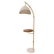 DUNCAN Metal Floor Lamp for Bedroom, Living & Study Room - Japanese Style