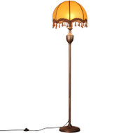 WILFRED Dimmable Metal Floor Lamp for  Bedroom, Living & Study - New Chinese Style