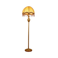 WILFRED Dimmable Iron Floor Lamp for  Bedroom, Living & Study - New Chinese Style