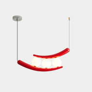 CHESSON Metal Pendant Light for Bedroom, Study & Living Room - Nordic Style