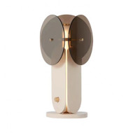 OLIVER Glass Table Lamp for Bedroom - Minimalist Style