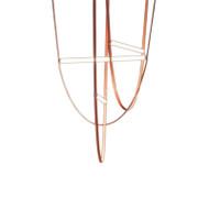 BION Leather Pendant Light for Living Room, Lobby & Exhibition Hall - Modern Style