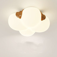VERNA Dimmable PE Ceiling Light for Bedroom, Study & Dining Room - Cream Style