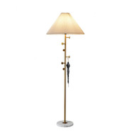 BERT Dimmable Marble Floor Lamp for Bedroom, Study & Living Room - Modern Style