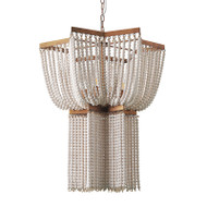 ANDRE Wooden Chandelier for  Bedroom, Living & Dining Room - American Style