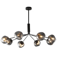 ONYX Brass Chandelier for Living Room & Dining Room - Modern Style