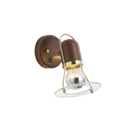BECCA Wood Wall Light for Bedroom, Living Room & Study - Retro Style