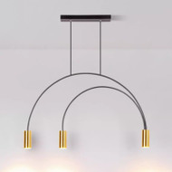 ARCADIA Aluminum Pendant Light for Dining Room - Modern Style