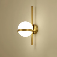 ANDRE Glass Wall Light for Living Room, Bedroom & Dining Room - Modern Style