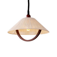 SHIMA Wooden Pendant Light for Living Room, Dining Room & Study - Japanese Style