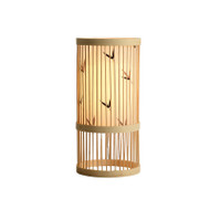 AKIO Bamboo Table Lamp for Bedroom & Study - Japanese Style