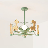 DIONNE Wooden Chandelier for Living Room & Bedroom - Modern Style