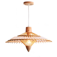 KOSHI Wooden Pendant Light for Living Room, Bedroom & Dining Room - Chinese Style  