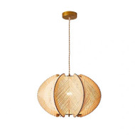 REX Wooden Pendant Light for Dining Room - Japanese Style