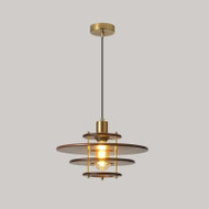 JAYLEY Wooden Pendant Light for Living Room, Bedroom & Dining Room - Modern Style