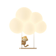 BILLIE Iron Wall Light for Living Room, Bedroom & Study - Cream Style