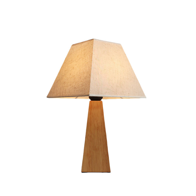 NAMI Wooden Table Lamp for Bedroom, Study Living Room