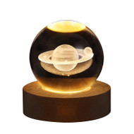 GALILEO Crystal Star Night Light for Bedroom, Living & Kids' Room - Modern Style