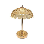 SIBEL Glass Table Lamp for Bedroom, Study & Living Room - Modern Style