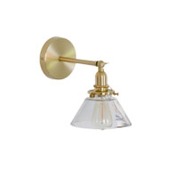 HEATHER Brass Wall Light for Bedroom & Living Room - Nordic Style