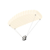 DIXIE Resin Ceiling Light for Kid's Room, Living & Dining Room - Cream Style
