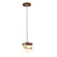 CLEMENT Brass Pendant Light for Bedroom - New Chinese Style