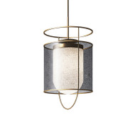 VANESSA Metal Pendant Light for Bedroom, Living & Dining Room - New Chinese Style