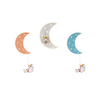 SOLEIL Dimmable Acrylic Astronaut Wall Light for Kid's Room & Bedroom - Nordic Style