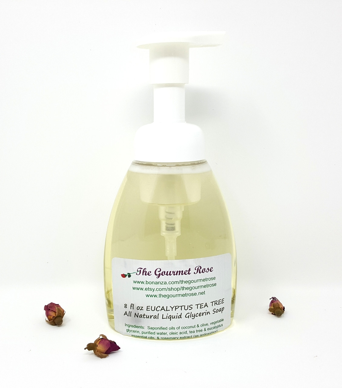 ORGANIC UNSCENTED FOAMING LIQUID VEGAN HAND SOAP Sensitive Skin 100