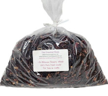 1 lb WHOLE  HIBISCUS FLOWER Tea Dried Flowers Potpourri Certified Kosher Herbal Botanicals Sabdariffa Roselle Jamaica Bulk Wholesale 16 oz