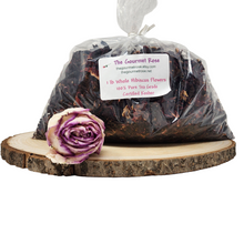 1 lb HIBISCUS FLOWER WHOLE Tea Dried Flowers Certified Kosher Herbal Loose Botanical Sabdariffa Jamaica Agua Fresca Teas Bulk Wholesale 16 oz