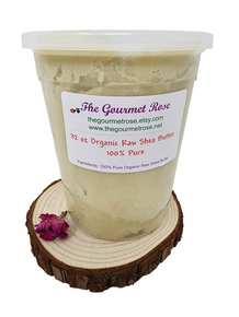 32 oz ORGANIC SHEA BUTTER Creamy Unrefined Raw Pure Fair Trade Natural Ivory Pure White Body Butter Lotion Cream Soap Additive African Ghana 2 lb