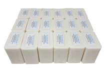 18 lb RAW SHEA BUTTER MELT AND POUR SOAP 100% All Natural Pure Unrefined Shea Nut Base Opaque No Chemical SLS SLES Free Soy Free Luxurious Vegetable Oil Vegan Glycerin Premium Glycerine Bulk Wholesale