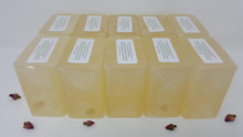 10 lb ORGANIC CLEAR MELT AND POUR SOAP Base Certified Oils 100% All Natural Glycerin Base Bulk Wholesale
