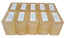 10 lb EXTRA LATHER & SHAVING Melt and Pour Soap Clear Pure Glycerin Glycerine Shave Base 100% All Natural Wholesale Bulk