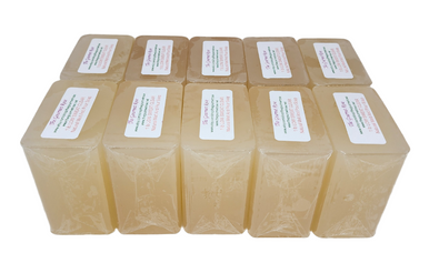 10 lb Low Sweat Clear Melt And Pour Soap Base Low Sweating Bulk Wholesale