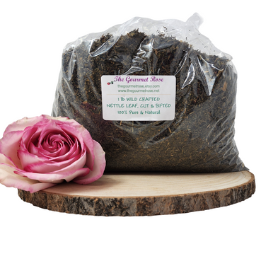 1 lb ORGANIC NETTLE CERTIFIED USDA Leaf Tea Dried Dry Loose Cut Sifted Stinging Wild Certified Kosher Bath Soap Herbs Herbal Supplement Bulk Wholesale 16 oz