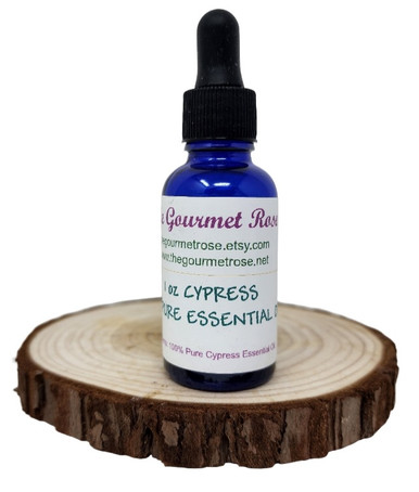1 oz CYPRESS ESSENTIAL OIL 100% Pure Undiluted Uncut Aromatherapy Therapeutic Grade Massage Natural Deodorant Mediterranean Evergreen Tree