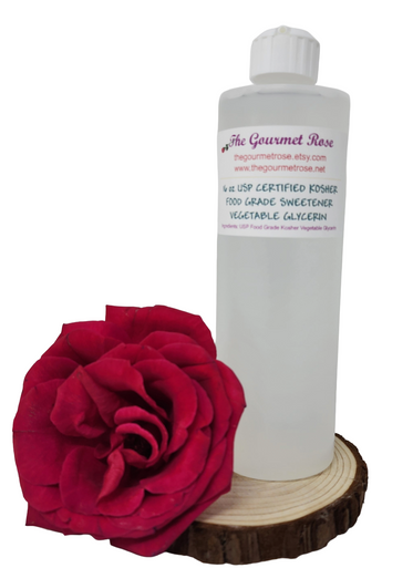 16 oz USP VEGETABLE GLYCERIN Liquid Glycerol Certified Kosher Food Grade Veggie Glycerin Humectant Soap Making 100% All Natural Health Diabetic Sweetener