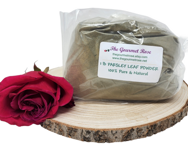 1 lb PARSLEY LEAF POWDER Ground Dried Pure Wild Craft Dry Leaves Culinary Food Seasoning Certified Kosher Herb Spice Cooking Bulk Wholesale