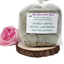 1 lb NETTLE LEAF POWDER WILDCRAFTED Tea Dried Dry Ground Pulverized Wild Stinging Wild Certified Kosher Bath Soap Herbs Herbal Supplement Bulk Wholesale 16 oz