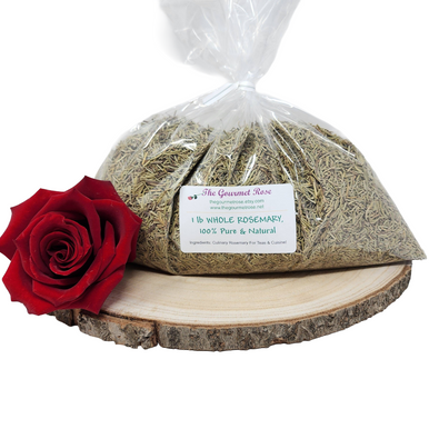 1 lb WHOLE ROSEMARY LEAF Wild Crafted Dried Dry Culinary Food Seasoning Tea Herbs Spice Bread Baking Cooking Kosher Certified Bulk Wholesale