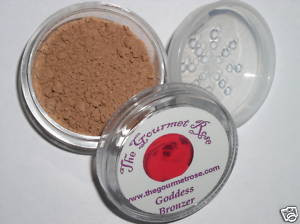 20 Gram Jar GODDESS BRONZER Sheer Bare Mineral Makeup Cheek Cover  Highlighter Sunkissed Bronze Glow Minerals 100% Natural FOR MEDIUM TAN &  DARK COMPLEXIONS - THE GOURMET ROSE