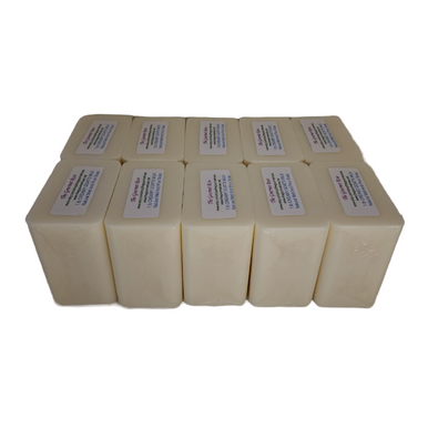 10 lb CREAMY GOAT'S MILK MELT AND POUR SOAP 100% All Natural Base Opaque Glycerin Goats Goat Milk Premium Glycerine Bulk Wholesale
