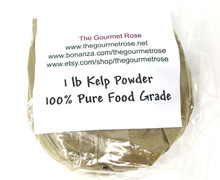 1 lb KELP POWDER SEAWEED CULINARY FOOD GRADE Herbal Detox Natural Pure Seaweed Wrap